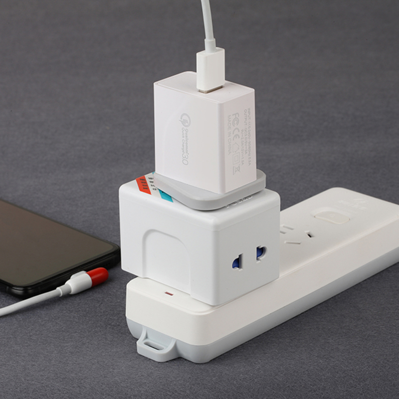 18W QC 3.0 + 2.4A Adapter Type-c USB Wall Travel Charger Adapter Szybka ładowarka do telefonu komórkowego Wieloportowe ładowarki USB
