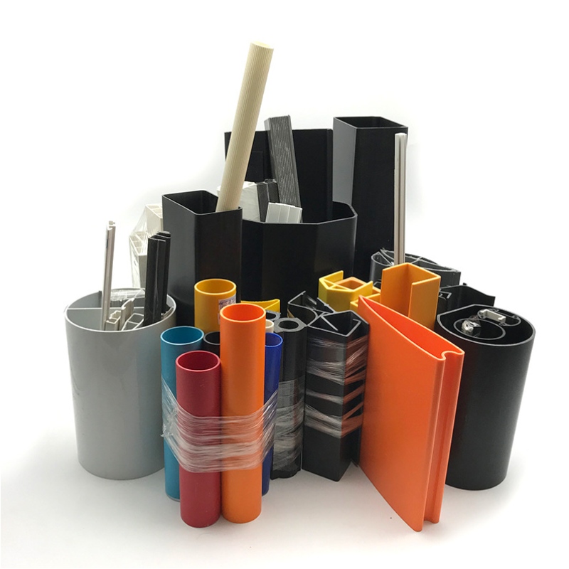 niestandardowa produkcja na zamówienie tania cena wytłaczanego plastiku pvc dla materiału budowlanego