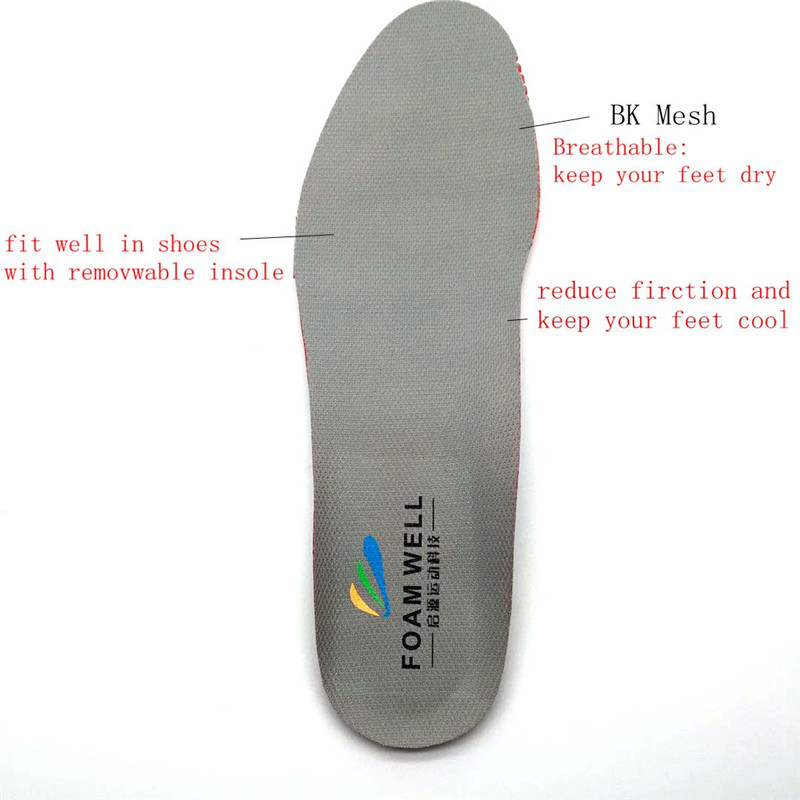 2020 Modern Design Comfortable EVA Flat Feet Arch Insole Orthotic