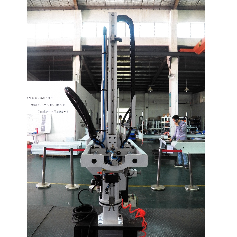 Podnośnik do wlewów TLP650V, obrotowe ramię robota, ramię robota do formowania wtryskowego