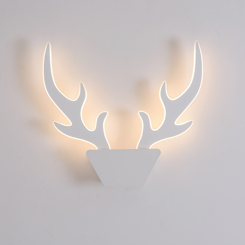 Kinkiet LED Zhongshan Art Deer Design z inteligentnym sterowaniem do sypialni