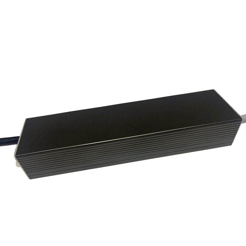 czarna szara powłoka aluminiowa 12v36w stałe napięcie wodoodporne źródło zasilania lampy LED