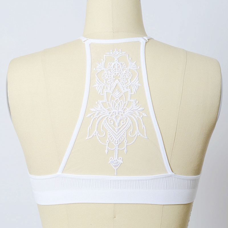 GA-5330 Grace Girl Tattoo Mesh Racerback Bralette Hurtownie