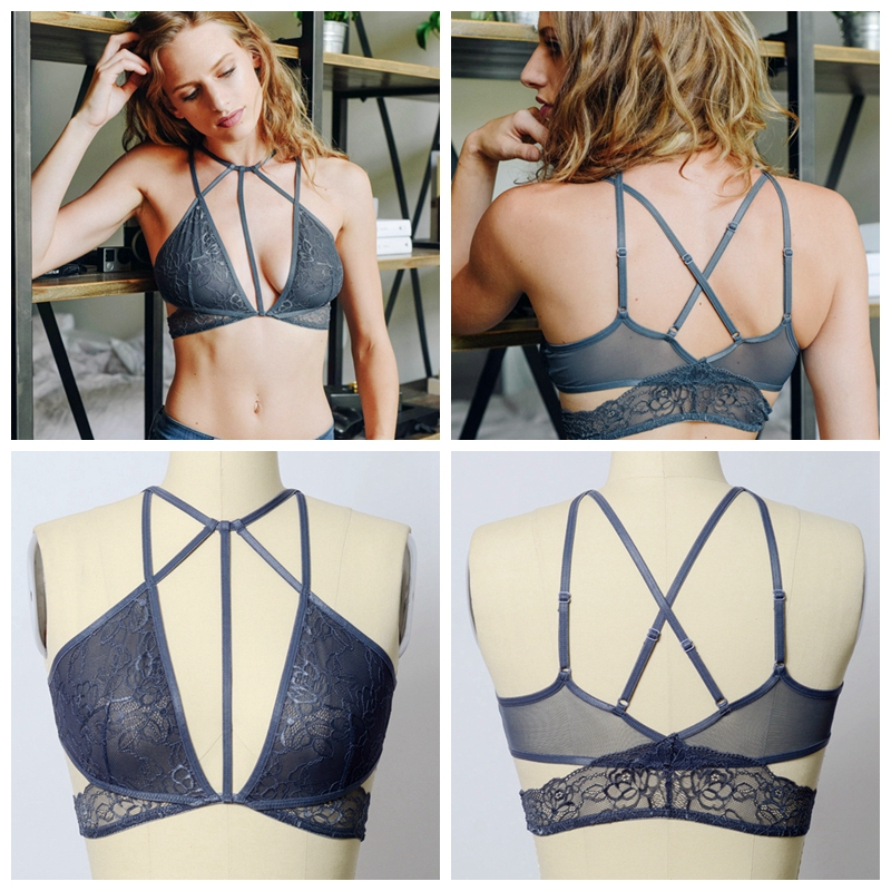 GA-5380 Grace Girl Strappy Lace Bralette Hurt