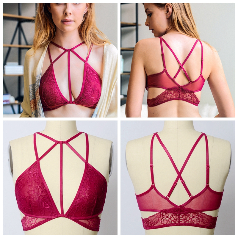 GA-5380 Grace Girl Strappy Lace Bralette Hurt