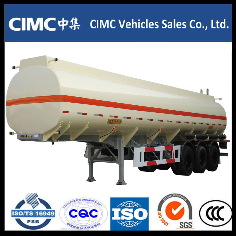 Wysoka jakość CIMC Fuel Tank Semi Trailer