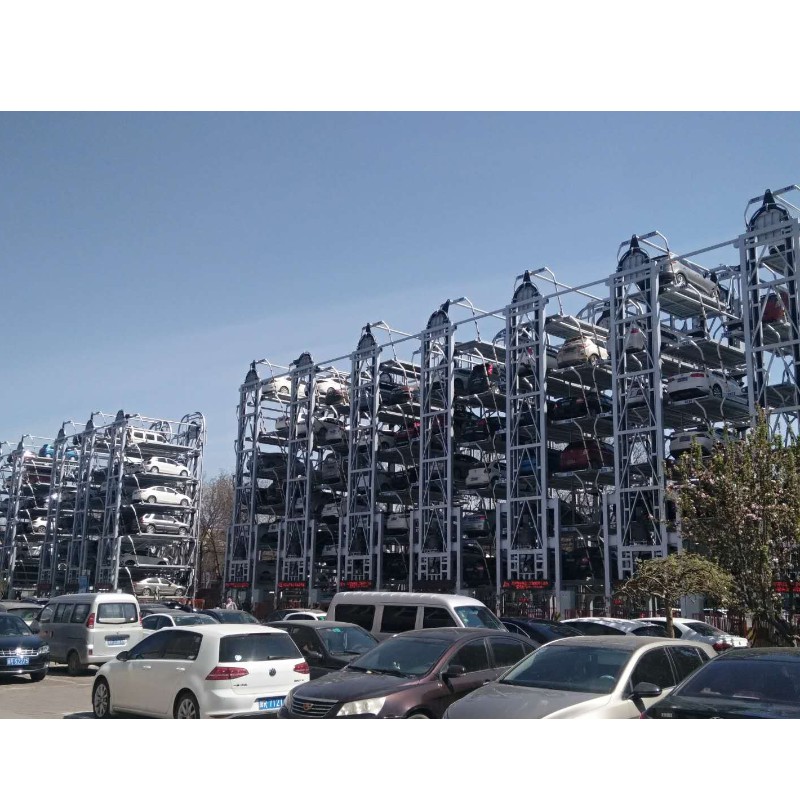 Inteligentny pionowy układ parkowania samochodów ciężarowych Chiny elektryczne winda parkingowa Automatyczne rozwiązanie parkingowe