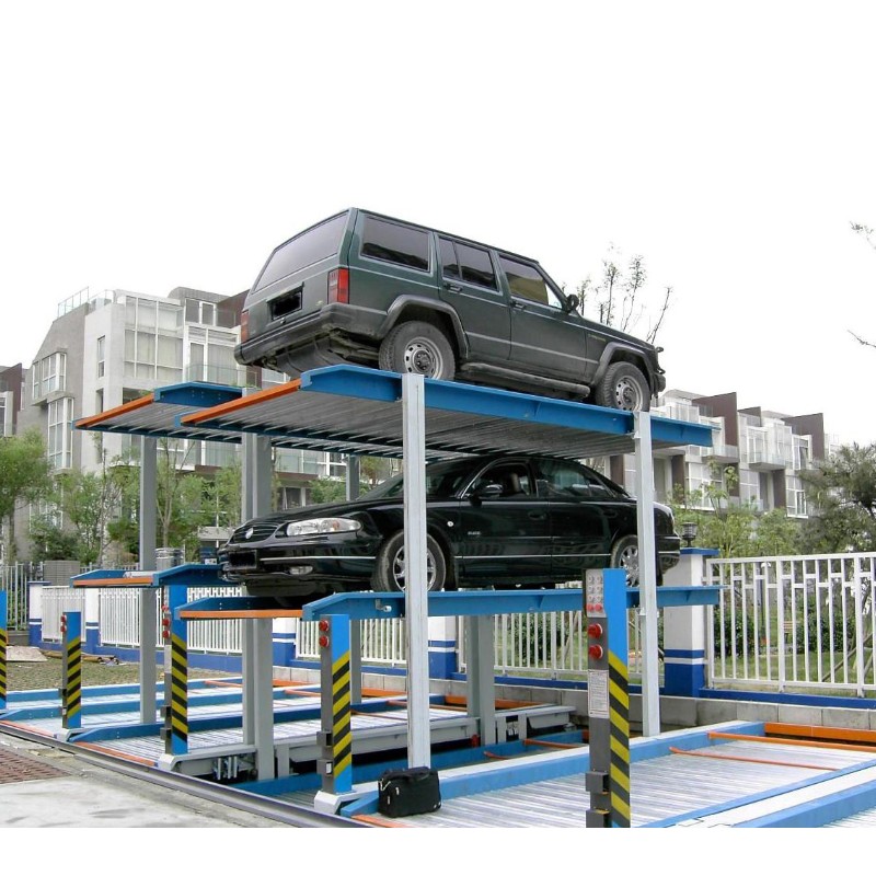 Tania promocja Two Post Hydraulic car Parking Wind for home garages