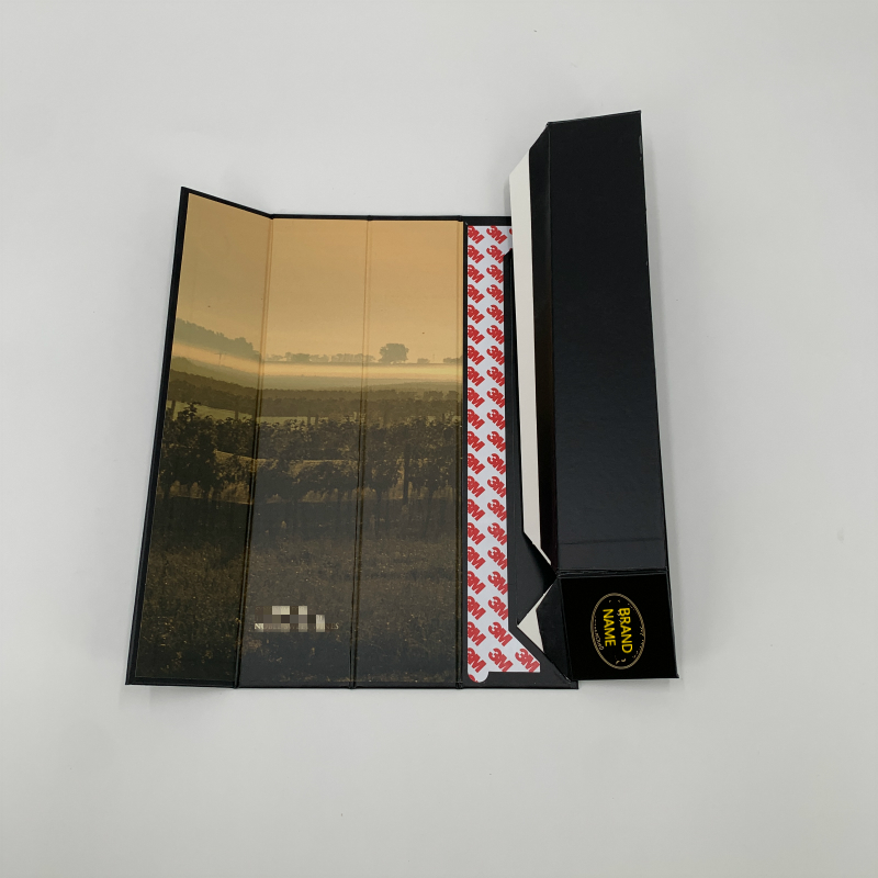 Niestandardowe pudełko na butelkę wina do pudełka na wino ślubne szampana