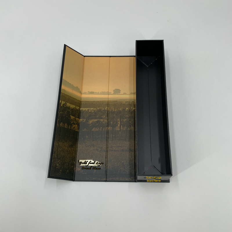 Niestandardowe pudełko na butelkę wina do pudełka na wino ślubne szampana