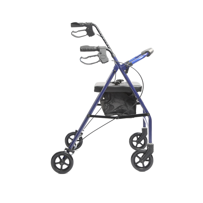 Stalowy czterokołowy rollator