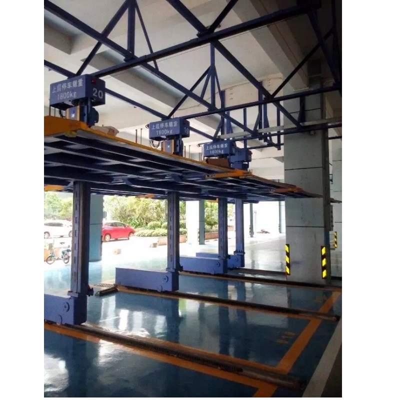 Chiny Podnoszenie 2 podwójne samochody Nieunikniony automatyczny hydrauliczny automatyczny system podnoszenia samochodu System parkowania Garaż stereo