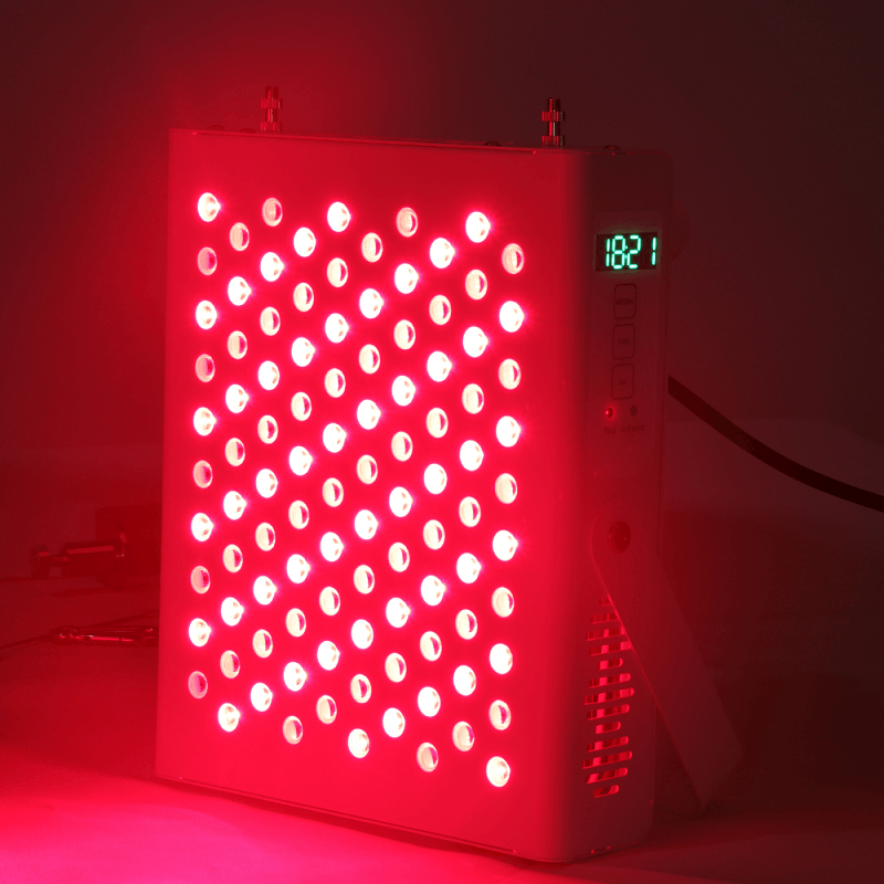 RD500 Red 660nm i bliskiej podczerwieni 850nm domowe lampy do terapii świetlnej, przenośne oświetlenie terapeutyczne LED 500 W do skóry i łagodzenia bólu