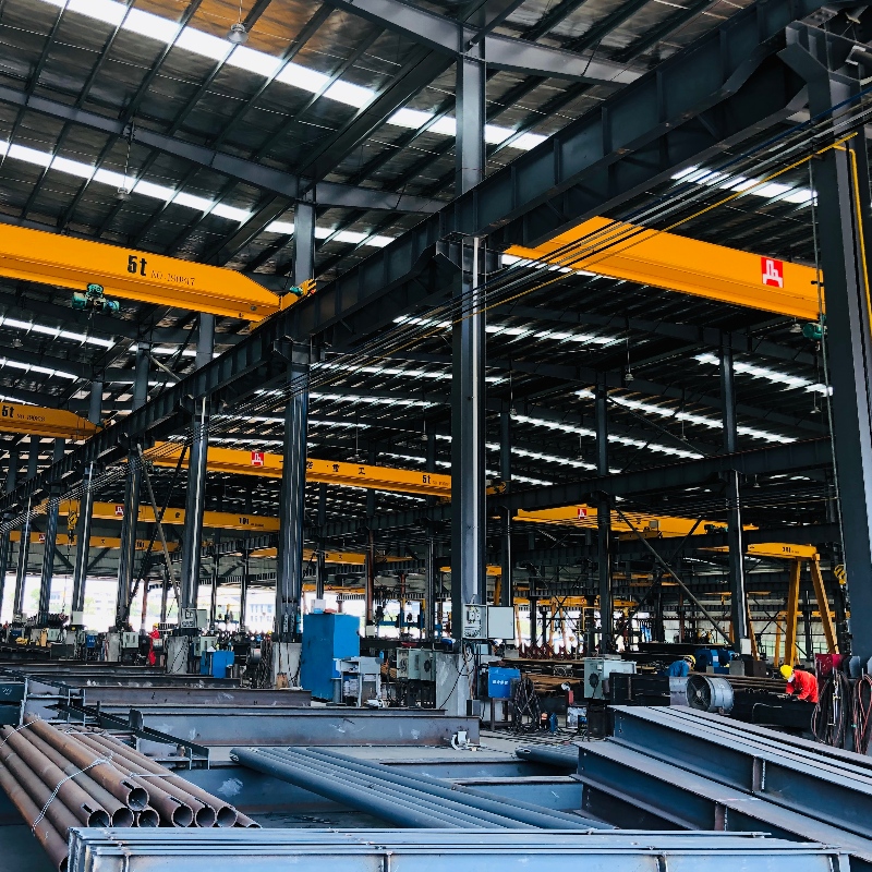 China Steel Structure Factory Frame Commercial Office Building, strukturalnych Steel Truss Prefab Construction with Drawing