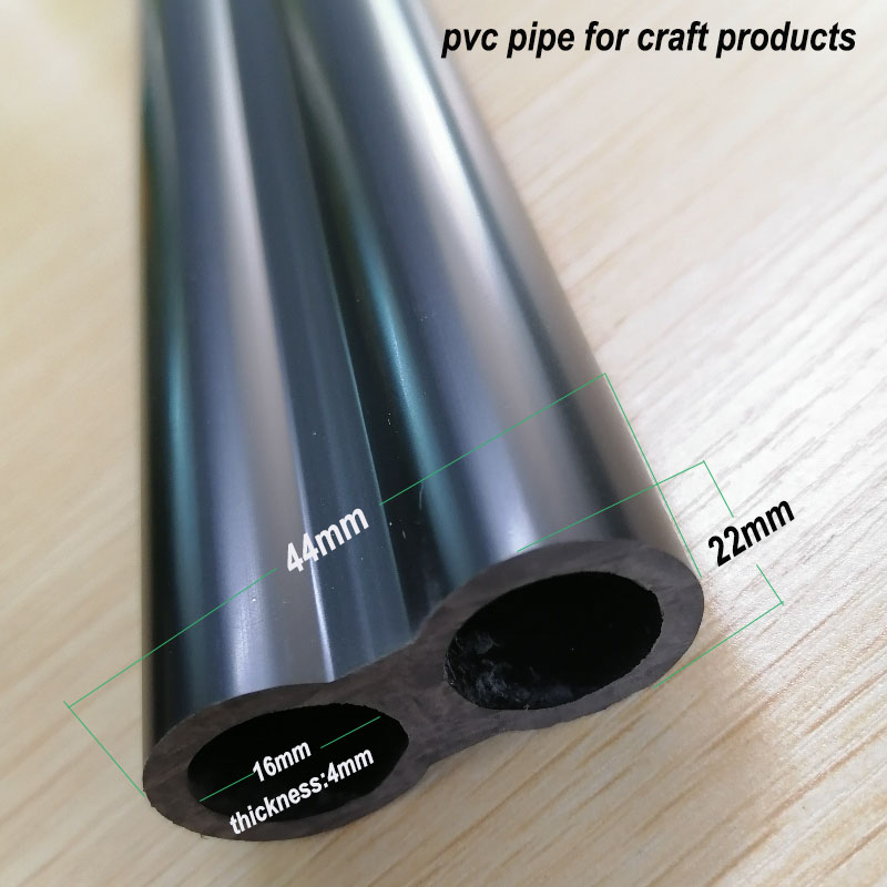 na poziomie przemysłowym Czarna rura PVC do plastikowych przewodów do poręczy ręcznej do wspornika ręcznego