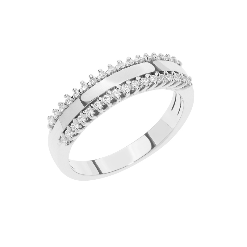 925 Sterling Silver Female Ring Claw Setting Craft pierścionek zaręczynowy Chiny Ruifanbao fabryka przetwarzania biżuterii
