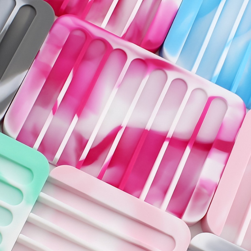 Kwadratowy stojak na mydło w płynie w mieszanym kolorze