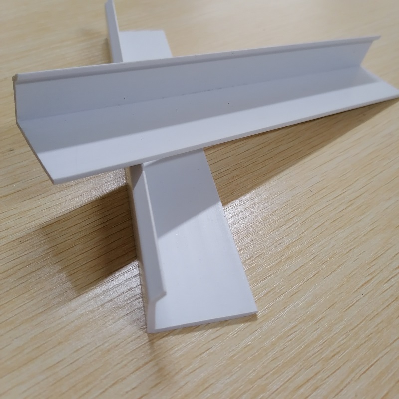 pvc Plastic l kształtowany profil kanału pvc profile zabezpieczające Kąt Trim