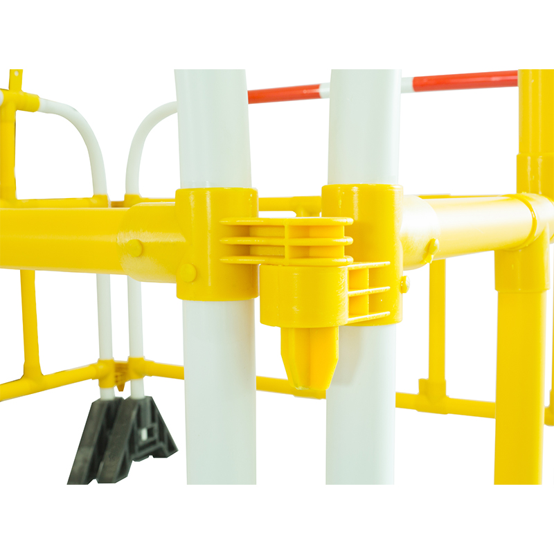 Własny producent barier dla pieszych drogowych lekki Blok Tłumu Przenośne bariery dla kontroli bezpieczeństwa pojazdów