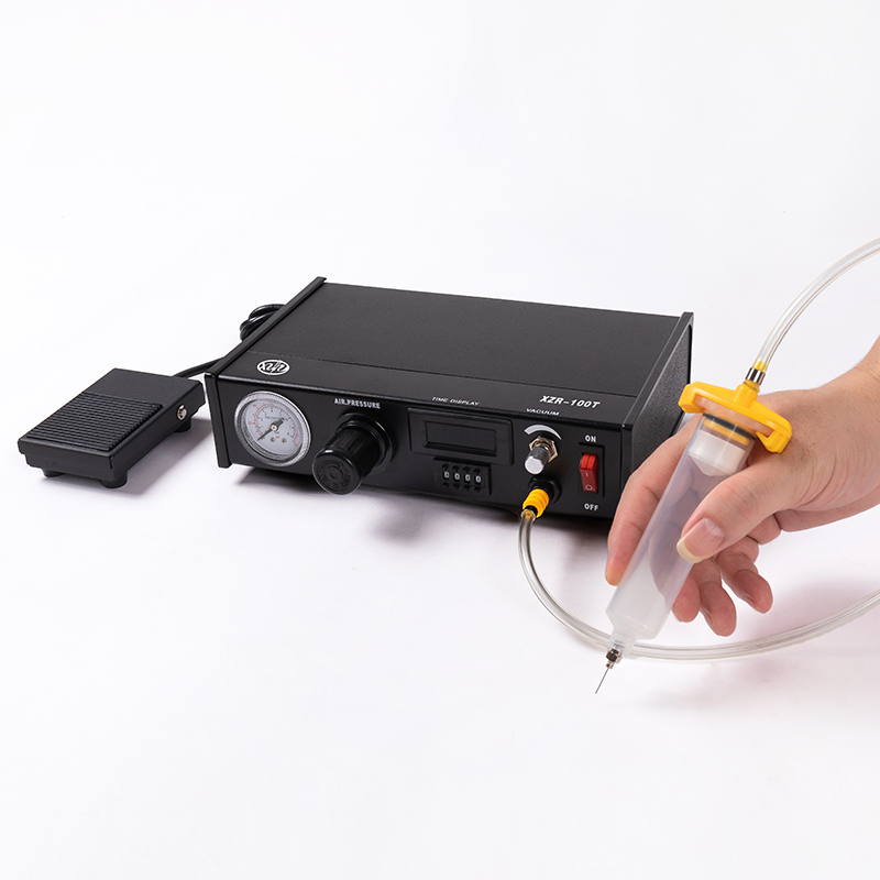 XZR-100T, precyzyjna maszyna dozująca, wyświetlacz cyfrowy, bardziej precyzyjny