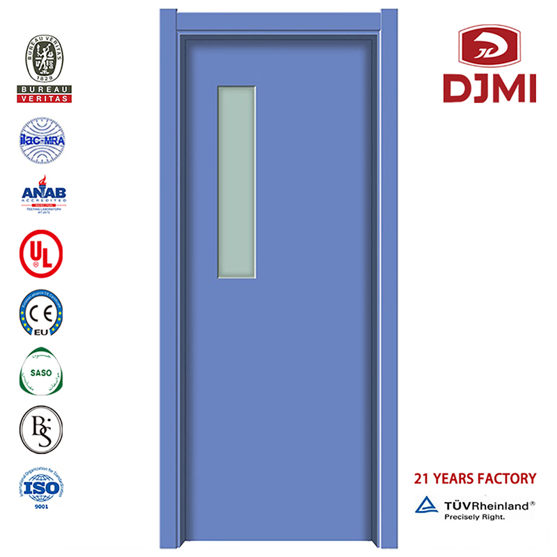 Nowe ustawienia Meble i wyposażenie szpitala Oddział Hpl Drewniane drzwi Chińskie wyposażenie szpitalne Oddział Firma Bs Foshan Drzwi fabryczne Wysokiej jakości Szpital Fire Stanley Icu Drzwi