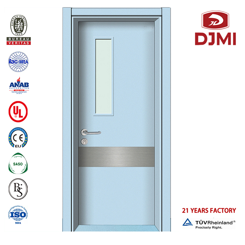 Tanie drzwi ze sklejki Projekt z litego drewna Drewniane drzwi przeciwpożarowe Dostosowane pojedyncze drewniane projekty 2018 Foshan Hospital Bs En Zaprojektowane drzwi do biura Nowe ustawienia Najnowsze projekty głównych drzwi Ochron...
