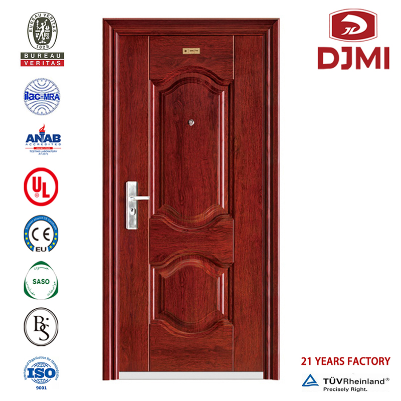 Design Apartament Screen Door Galwanizowany Arkusz Miód Wewnętrzne Wypełnienie 2015 Nowe Modele Używane Zewnętrzne Drzwi Stalowe Na sprzedaż Brand New Puerta Hierro American Panel Nigeria Zewnętrzne Drzwi Stalowe
