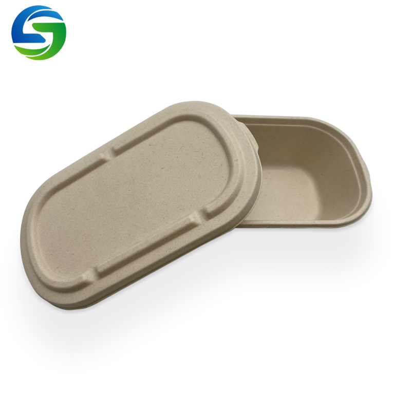 Ekologiczna jednorazowa miska sałatkowa