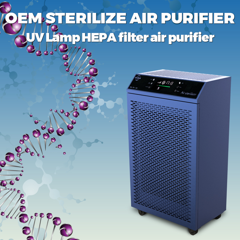 Inteligentny oczyszczacz powietrza ozonowego Nowy tryb sterylizacji