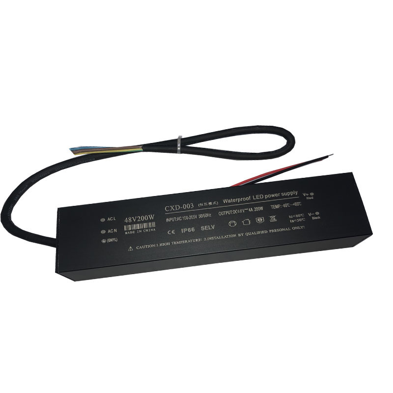 48V 200W Wodoodporne zasilanie LED niskie temperatury i wodoodporne badanie.