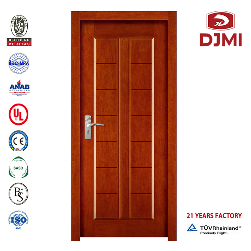 Nowe Ustawienia Drzwi opancerzone Louver Main Solid Wood Armored Door Chiński Fabryka Opatrunek Wejścia do farby Indie Teak Solid Wood Luksusowy Villa Entrance Drzwi Wysokiej jakości Opancerzone Mdf Frosted Doors Villa Solid Wood Panc...
