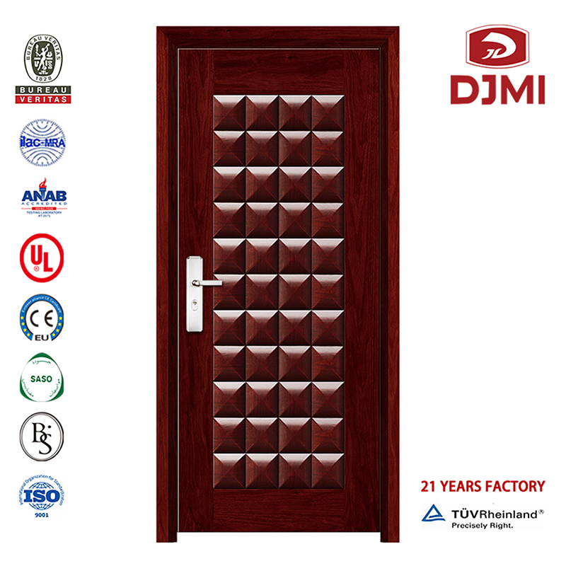 Tanie drzwi z opancerzonym szklanym obiektywem Home Main Door Solid Wood Gate Design Indywidualny styl wejścia Main Solid Wood Armored Door Models New Settings Armoured Doors Louver Main Solid Wood Armored Door