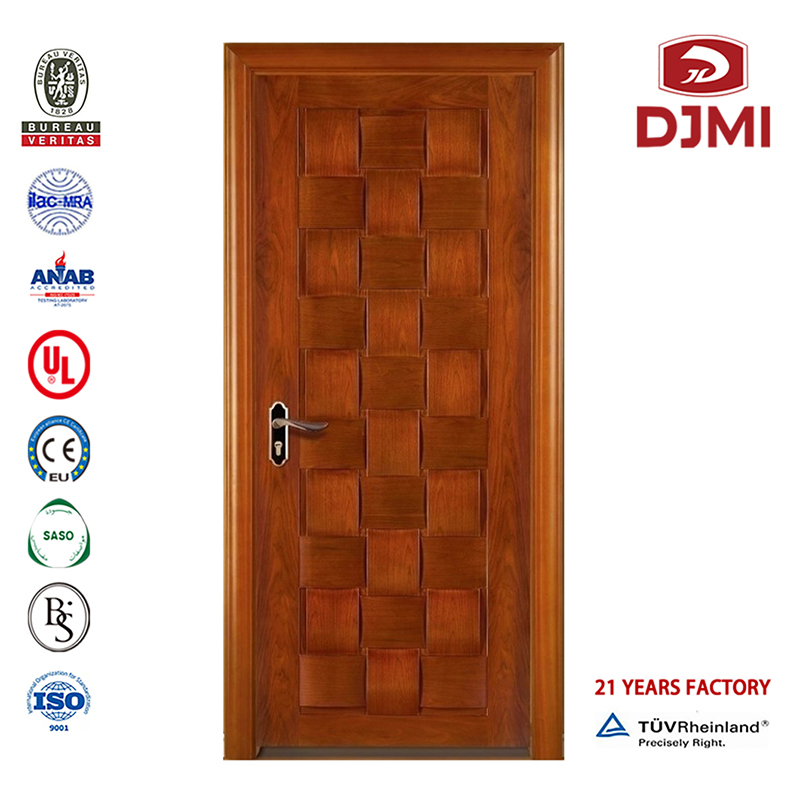 Chińskie Factory Style Armoured Solid Wooden Pivot Doors Turcja Uzbrojone Drzwi Wysokiej jakości Turcja Uzbrojenie Zewnętrzne Wejście Modern Design Armored Front Door Cheap House Doors with Armoured Glass Prettywood Home Main Door So...