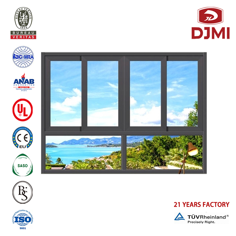 Profesjonalny As2047 Standardowy Windows Dostawca Wysoko wydajny Okno Sliding Doors New Design with Fly Screen Alloy Frame Windows Sliding Windows Brand New Commercial Grade Sound Proof Glass Sliding Windows