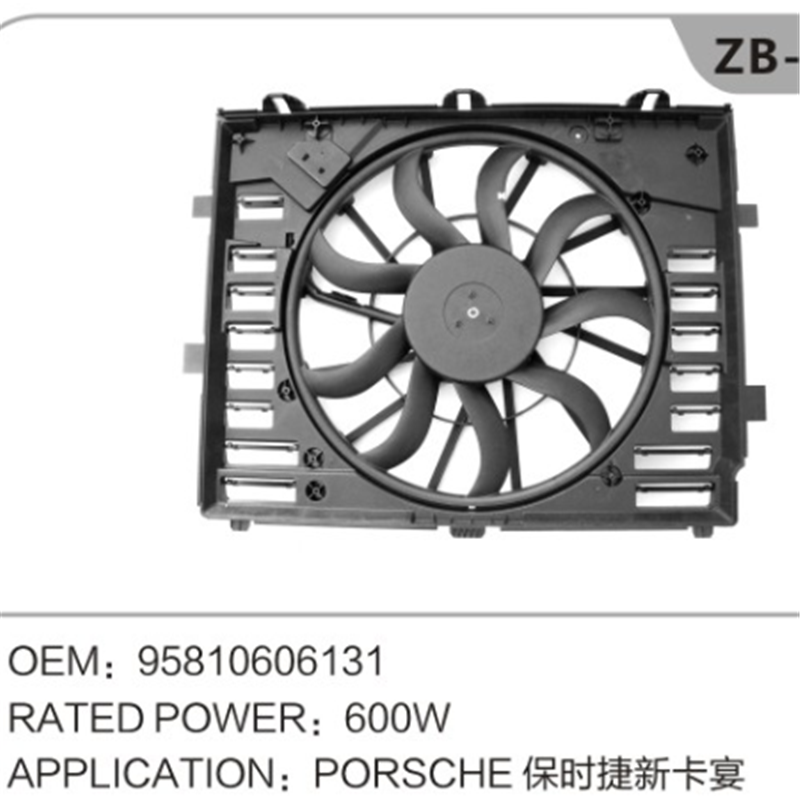 95810606131 Wentylator chłodzący silnik do Porsche Cayenne