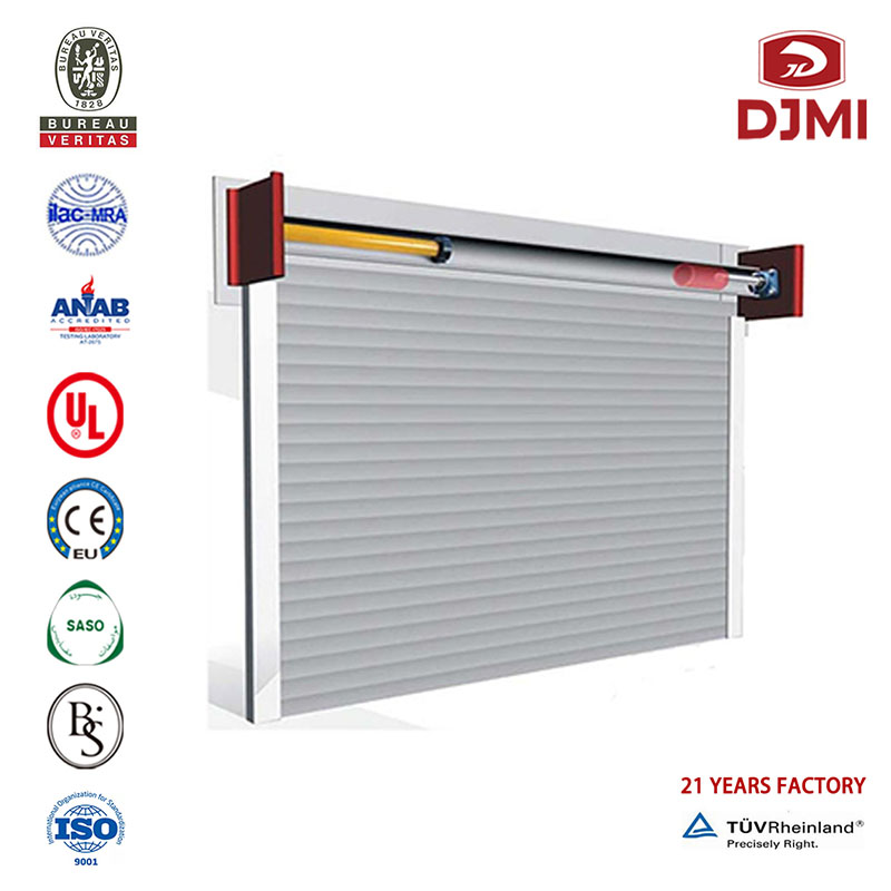 Własność fabryki Price Aluminum Tan komercyjny Garaż Multifunkcjonalny Roll Up Automatic Lifting Aluminum Garage Profesjonalny Fabryka Cena aluminium Roll Up Tani Automatyczny Drzwi do garażu