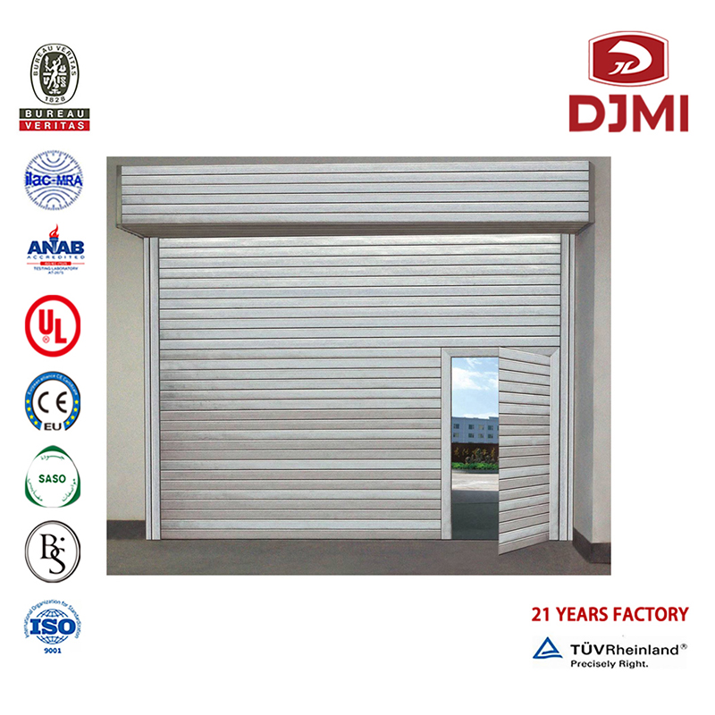 Hot Saleng Good Quality Roller Shutter Termal Insulation Doors Galss Garaż Multifunctional Aluminum Roller Shutter Sectional Arage Electrical Garage Door Profesjonalny Fabryka Price Roller Doors Drawning Aluminum Car Garage