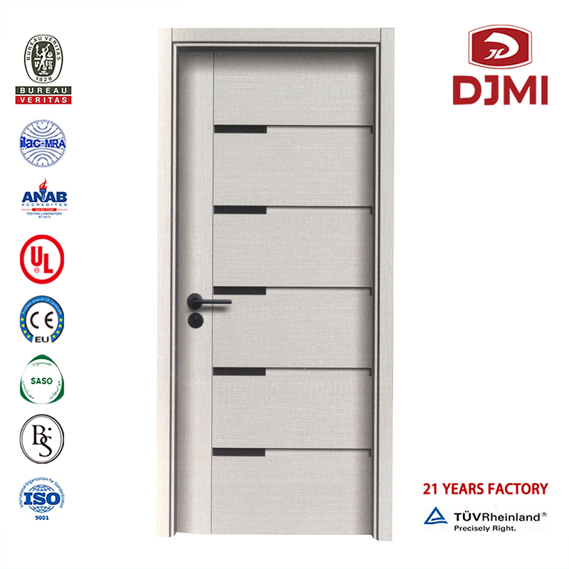 Professional Fashion Glass Style Proste Design Wood Lamination Sheets Mdf Moulded Melamine Iron Single Door Tani Customised Melamine Hdf Lattic Wood Door Dostosowane wzory drewna Sliding na Filipinach Melamine