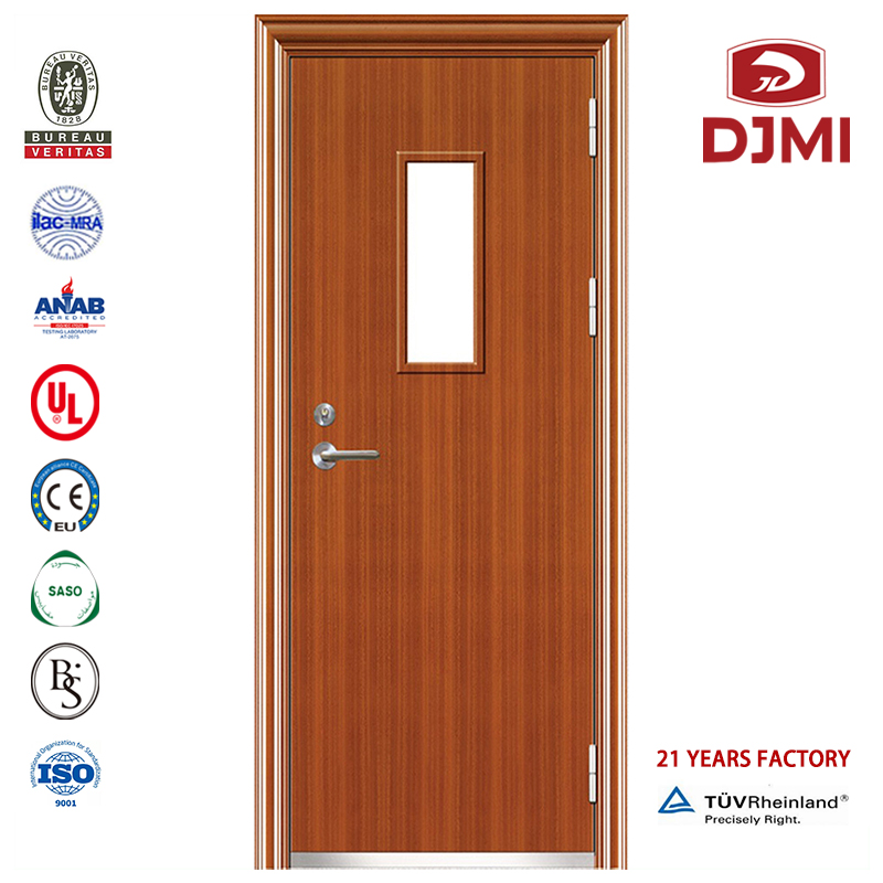 Tanie znamionowe drzwi przeciwpożarowe stalowe odporne na kradzież Dostosowane drzwi antywłamaniowe Whi Intertek Europe BS i EN Exit Hollow Metal Steel Double Fire Safety Door Nowe ustawienia Flush Security Ul Steel Fire Exit Door