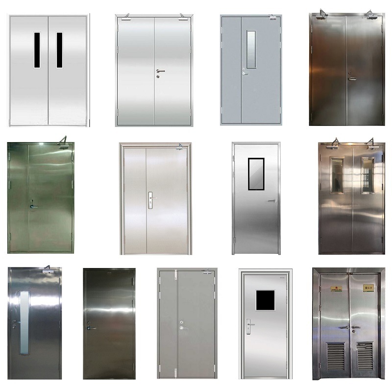 Flush High Definiction Steel Door New Main Grill Design Baodu Security Germany Used Exterior China Dostawcy Alibaba Room Metal Steel Door Brand New Exterior Security Proste Steel Guangzhou Factory Special Doors Type Fire Rated Door