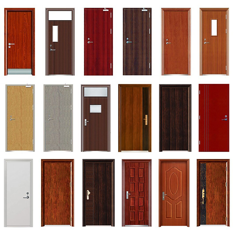 Steel Ghana Door Customize High Quality Security More than 12 Years Experience China Low Price Ghana Steel Door Multifunctional Bulletproof Nigeria With Cheasest Price Metal for Apartment Steel Door Used Exterior