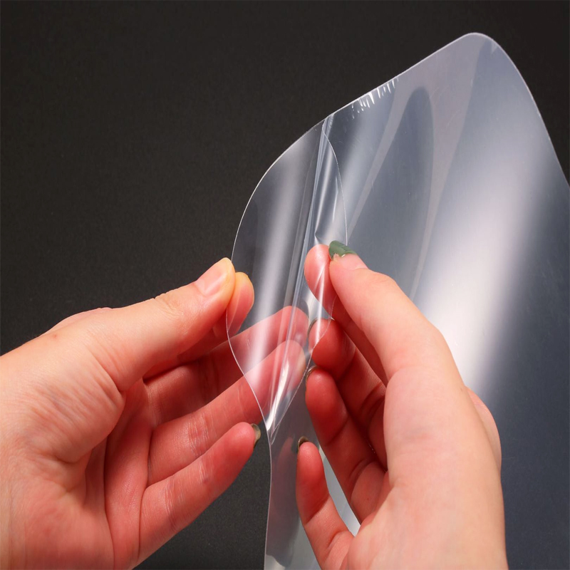 Transparent Shield OEM Anti Splash Reguable Face Protection Visor PET Film Face Shield with Glasses
