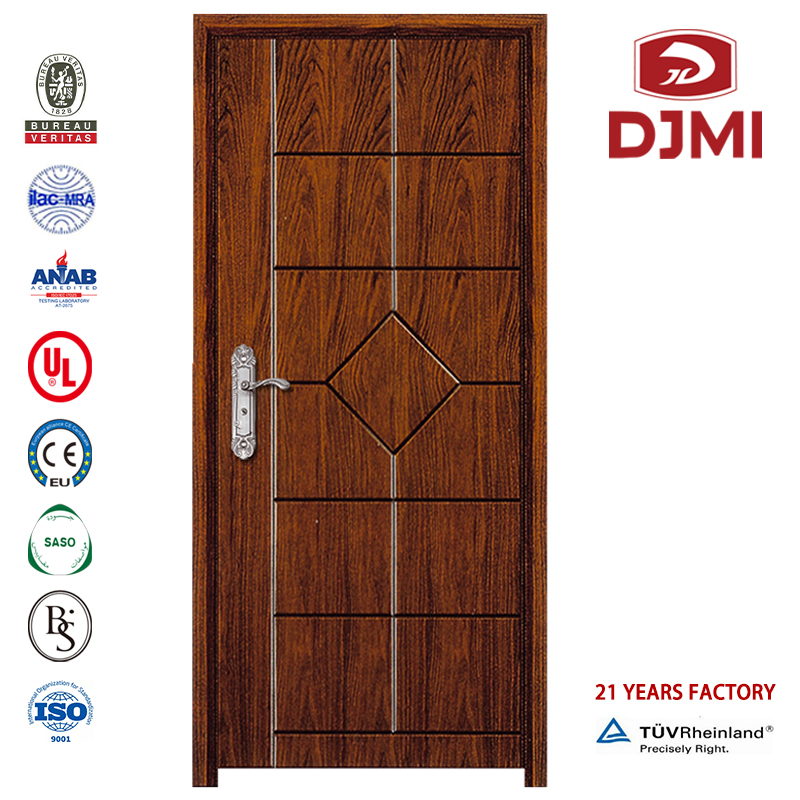 Wysoka jakość Ul Certified Wooden Modern Design Fire Door Entry Doors Cheap Vener Wood Design Proof Door Ochotane Office Doors Ul Certified with Wooden Frame Timber Fire Proof Door Flat Solid Wood Doors