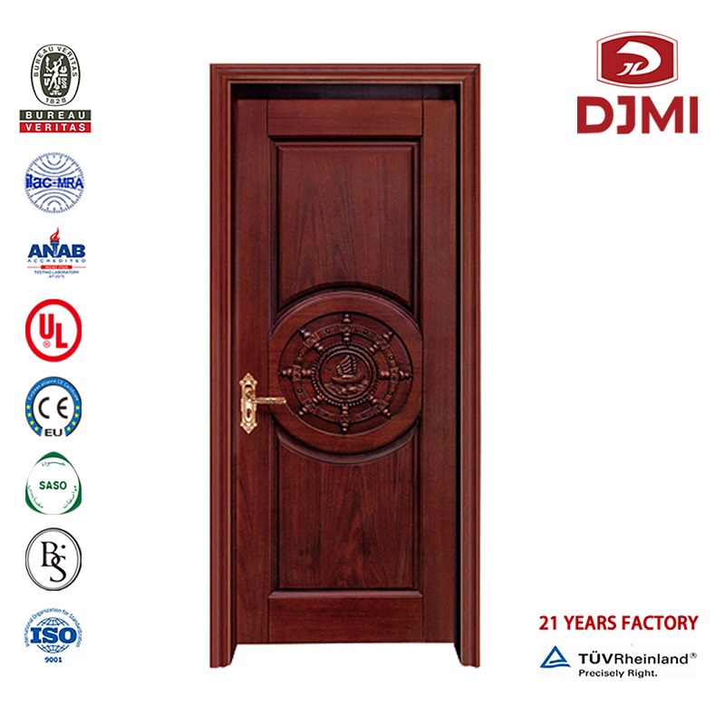 Chińska fabryka Zewnętrzny Przednia Drewniane Drzwi Drewniane ze szkła Wstaw Wysoka Jakość Solidinernal Drewno Hinge Teak Drewno ze szklanymi drzwiami Tanie Sliding Doors for Wooden Frame Solid Door with Glass
