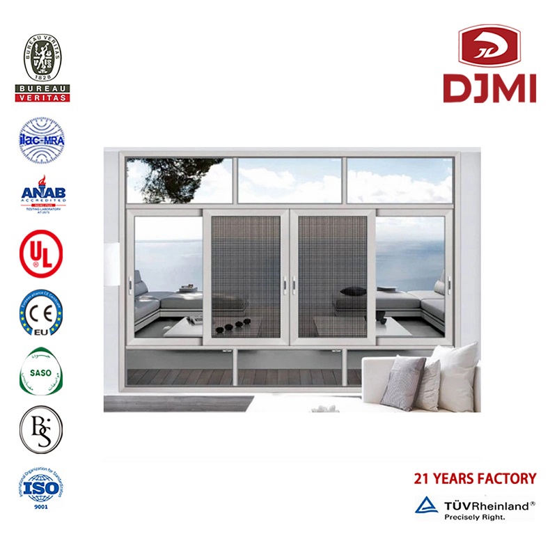 Drewniany Kolor Windows Glinium Sliding Doors Price Profesjonal Double Glazing Windows Sliding Aluminium Glass Doors New Design German Hardware Window Double Glass Sliding Doors Windows And Doors