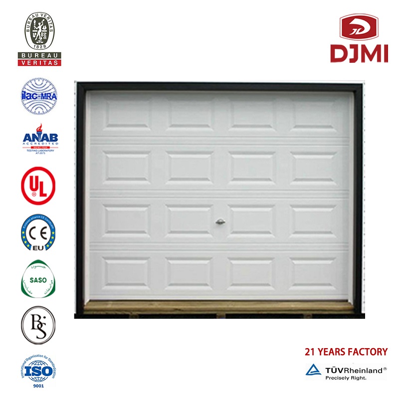 Dopasowywać Klarowne Drzwi garażowe Pvc Multifunctional Plexiglass Pc Aluminum Material with Glass Overhead Garage Door Professional Transparent Panel Electric Garage Door