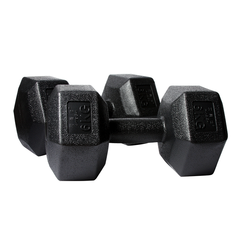 Worth Buying Sporting Goods Hexagonal Dumbbells Fitness Equipment Gumbles Body Building