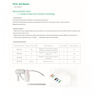 Bezpieczna ręczne pompy ssące
