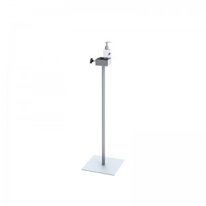 TMJ706 Free Standing Single Side Metal Hand Sanitizer Display Rack