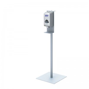 TMJ707 Stojący Stojący Dłoń Sanitizer Displayer Post Stand z uchwytem Portable Hand Sanitizing Stand Display